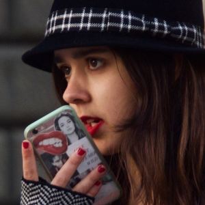Cell phone girl