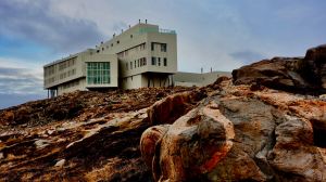 Fogo Island Inn on the rocks